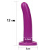 Фаллоимитатор на присоске Holy Dildo-Small пурпурный 12 см