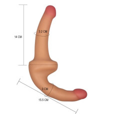 Двусторонний фаллоимитатор Holy Dong 30 см