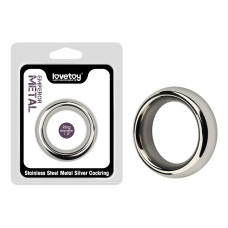 Эрекционное кольцо Stainless Steel Metal Silver Cockring 1.5''