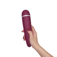 Вакуумный стимулятор клитора с вибрацией Toyz4Partner пурпурный