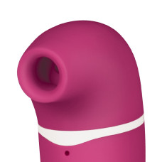 Вакуумный стимулятор клитора с вибрацией Toyz4Partner пурпурный