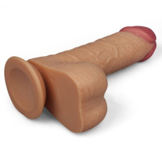 Фаллоимитатор реалистичный с присоской Legendary king-sized Realistic Dildo 25 см