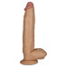 Фаллоимитатор реалистичный с присоской Legendary king-sized Realistic Dildo 30 см