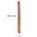 Двойной фаллоимитатор Realistic Slim Ultra Double Dildo