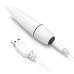 Белый мини-вибратор Ijoy Rechargeable Power Play