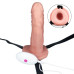 Фаллопротез c вибрацией Unisex Hollow Strap On