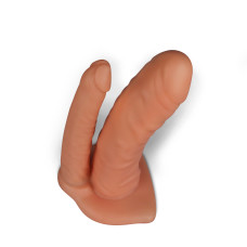 Страпон полый для двойного проникновения Unisex Hollow Double Penetrator