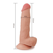Фаллос-реалистик на присоске Skinlike Soft Cock 7''