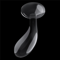 Прозрачный стимулятор простаты Lovetoy Flawless Clear Prostate Plug 15 см