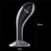 Прозрачный стимулятор простаты Lovetoy Flawless Clear Prostate Plug 15 см