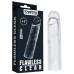 Прозрачная насадка на пенис Flawless Clear Penis Sleeve + 2,5 см