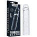 Прозрачная насадка на пенис Flawless Clear Penis Sleeve + 5 см