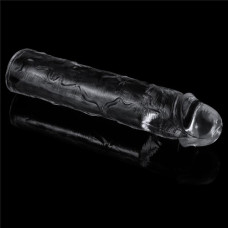 Прозрачная насадка на пенис Flawless Clear Penis Sleeve + 5 см