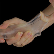 Прозрачная насадка на пенис Flawless Clear Penis Sleeve + 5 см
