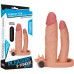 Удлиняющая вибронасадка для двойного проникновения Pleasure X Tender Vibrating Double Penis Sleeve + 3 см