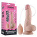 Фаллос с мошонкой Soft Ejaculation Cock с имитацией семяизвержения 20 см