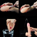 Фаллос с мошонкой Soft Ejaculation Cock с имитацией семяизвержения 24 см