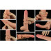 Гнущийся фаллоимитатор с эффектом двойной кожи Lovetoy Sliding-Skin Dual Layer Dong 18 см