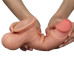 Гнущийся фаллоимитатор с эффектом двойной кожи Lovetoy Sliding-Skin Dual Layer Dong 20 см