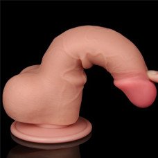 Фаллоимитатор 7.5'' Sliding Skin Dual Layer Dong Flesh