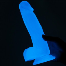 Светящийся в темноте фаллос на присоске Lumino Play Dildo 19 см