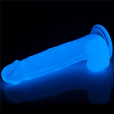 Светящийся в темноте фаллос на присоске Lumino Play Dildo 26 см