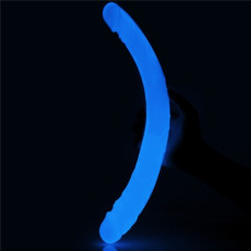 Двухголовый фаллоимитатор светящийся в темноте Lumino Play Double Dildo 37 см