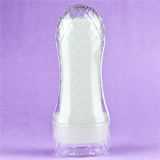 Прозрачный мастурбатор светящийся в темноте Lumino Play Ribbed Masturbator
