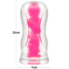 Светящийся в темноте мастурбатор Lumino Play Pink Glow Masturbator