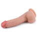 Фаллоимитатор на присоске с мошонкой Dual-Layered Silicone Dildo 22 см