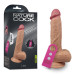 Вибратор на присоске с голосовым управлением Dual-layered Silicone Vibrating Nature Cock 