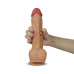 Вибратор на присоске с голосовым управлением Dual-layered Silicone Vibrating Nature Cock 