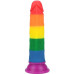 Радужный фаллоимитатор Prider Dildo 19 см