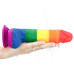 Радужный фаллоимитатор Prider Dildo 20 см