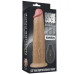 Реалистичный вибратор с ротацией Dual Layered Silicone Rotator 21 см