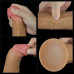 Реалистичный вибратор с ротацией Dual Layered Silicone Rotator 21 см