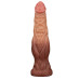 Фаллоимитатор с ярко выраженным рельефом и градиентом Lovetoy Silicone Cock 25 см