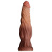 Фаллоимитатор с ярко выраженным рельефом и градиентом Lovetoy Silicone Cock 25 см