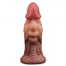 Широкий фаллос с ярко выраженным рельефом и большой головкой Lovetoy Silicone Cock 18 см