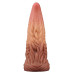 Фаллос-язычок с рельефным стволом Lovetoy Nature Cock Tongue 25 см