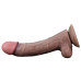 Реалистичный фаллос-мулат с мошонкой Lovetoy Silicone Cock 27 см