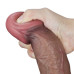 Реалистичный фаллос-мулат с мошонкой Lovetoy Silicone Cock 27 см