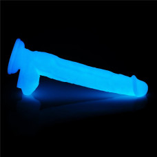 Светящийся в темноте фаллос на присоске Lumino Play Dildo 27 см