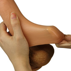 Удлиняющая насадка на пенис Revolutionary Silicone Nature Extender мулат + 4 см