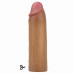 Удлиняющая насадка на пенис Revolutionary Silicone Nature Extender мулат + 4 см