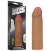 Удлиняющая насадка на пенис Revolutionary Silicone Nature Extender Uncircumcised мулат + 4 см
