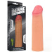 Удлиняющая насадка на пенис Revolutionary Silicone Nature Extender телесная + 5,5 см