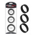 Набор из 3 плоских эрекционных колец Power Plus Soft Silicone Pro Ring