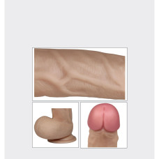 Вибратор на присоске Real Extreme Extra Girth Vibrating Dildo