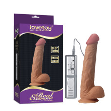 Вибратор на присоске Real Extreme Extra Girth Dildo 24 см